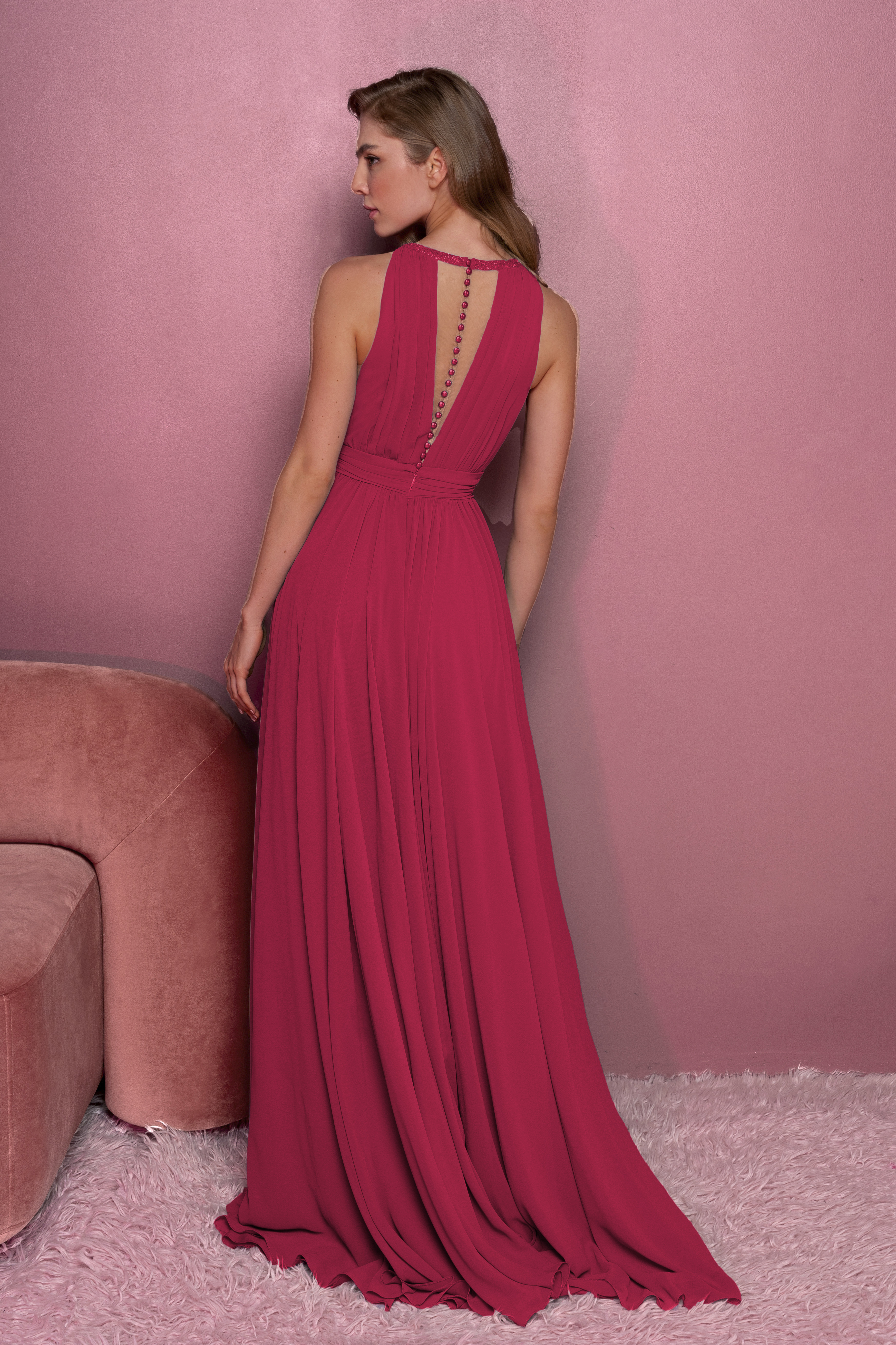 платье на выпускной с разрезом